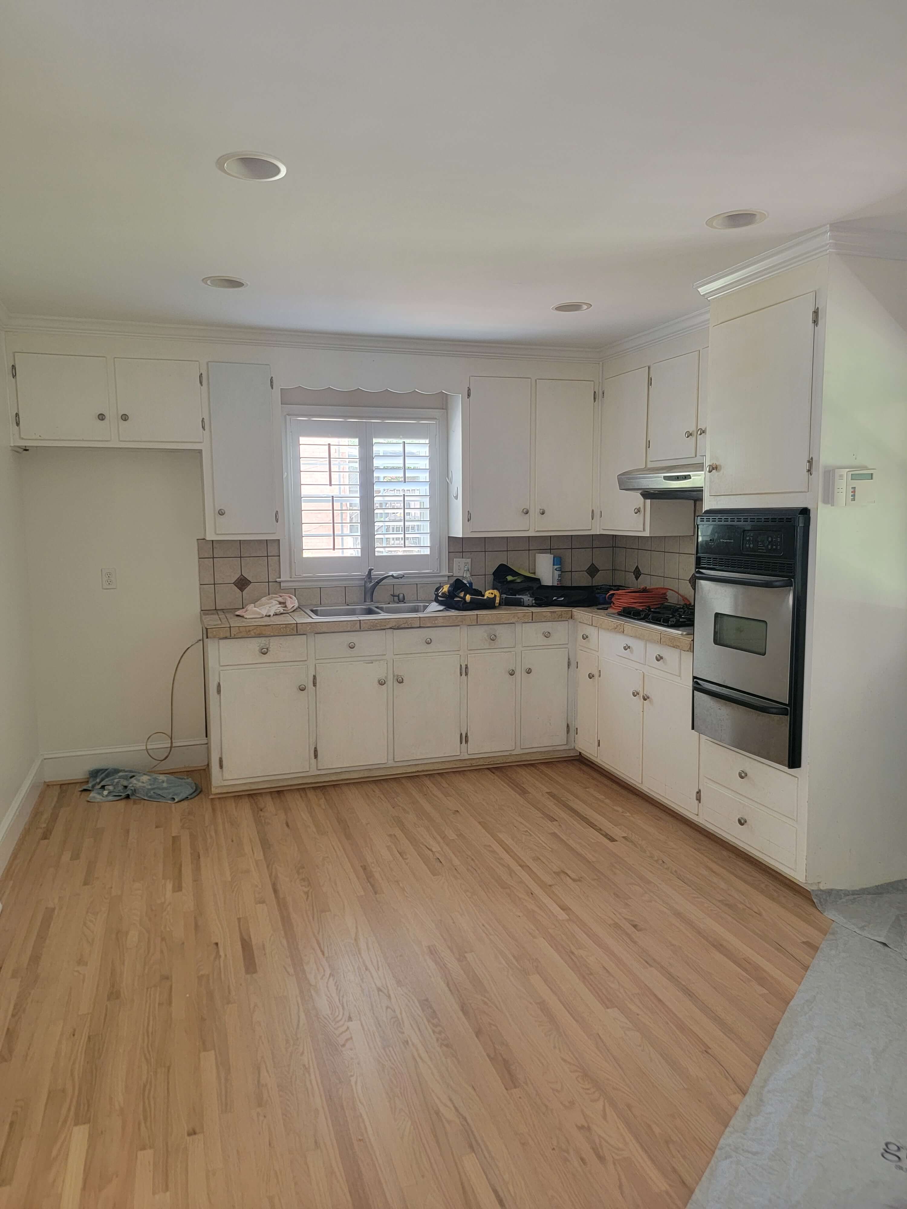 Kitchen before remodel